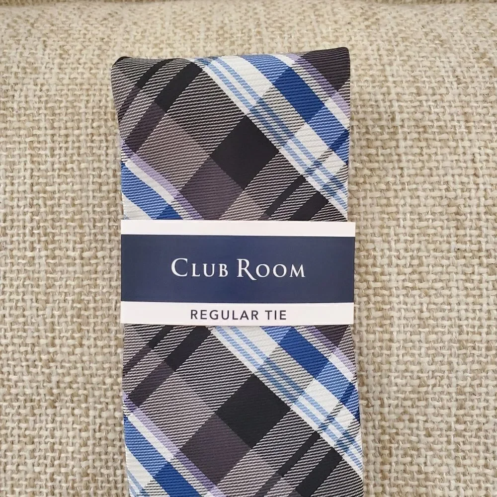 Club Room Classic Westlund Plaid Tie